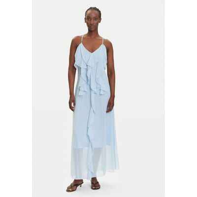 Vero Moda Abendkleid Camille 10336405 Hellblau Regular Fit M female Vero Moda Abendkleid Camille 10336405 Hellblau Regular Fit M female