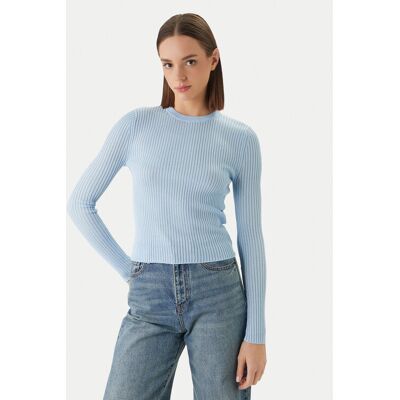 HUGO Pullover Somya_B 50554221 Himmelblau Slim Fit S female HUGO Pullover Somya_B 50554221 Himmelblau Slim Fit S female