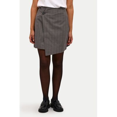 Kaffe Minirock Dori 10508980 Grau Regular Fit 40 female Kaffe Minirock Dori 10508980 Grau Regular Fit 40 female