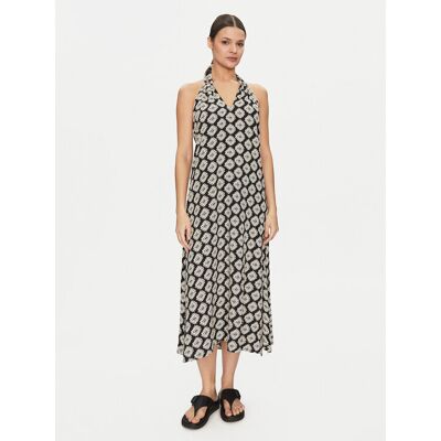 Banana Moon Strandkleid Mara Sarong Schwarz Relaxed Fit XL female Banana Moon Strandkleid Mara Sarong Schwarz Relaxed Fit XL female