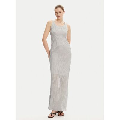 PINKO Strickkleid Nelson 105146 A2LO Grau Regular Fit S female PINKO Strickkleid Nelson 105146 A2LO Grau Regular Fit S female