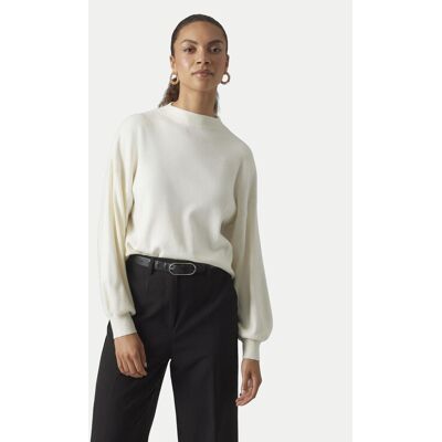 Vero Moda Pullover Nancy 10290748 Beige Regular Fit M female Vero Moda Pullover Nancy 10290748 Beige Regular Fit M female