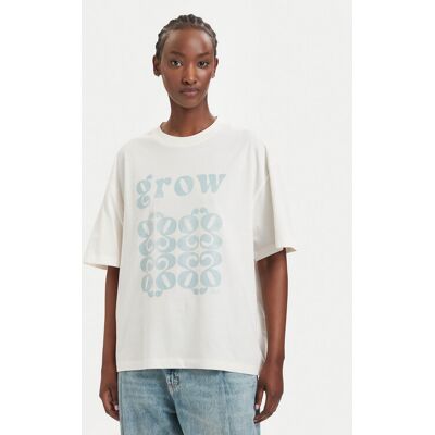BOSS T-Shirt Eboys 50566831 Creme Relaxed Fit M female BOSS T-Shirt Eboys 50566831 Creme Relaxed Fit M female