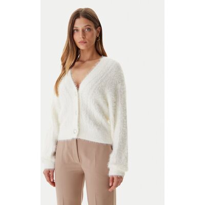 Guess Strickjacke W5BR0D Z3BH0 Écru Relaxed Fit L female Guess Strickjacke W5BR0D Z3BH0 Écru Relaxed Fit L female
