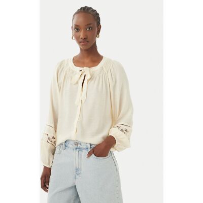 Vero Moda Hemd Stacy 10343458 Creme Loose Fit L female Vero Moda Hemd Stacy 10343458 Creme Loose Fit L female