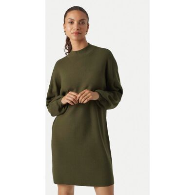 Vero Moda Strickkleid Nancy 10249116 Grün Relaxed Fit XL female Vero Moda Strickkleid Nancy 10249116 Grün Relaxed Fit XL female