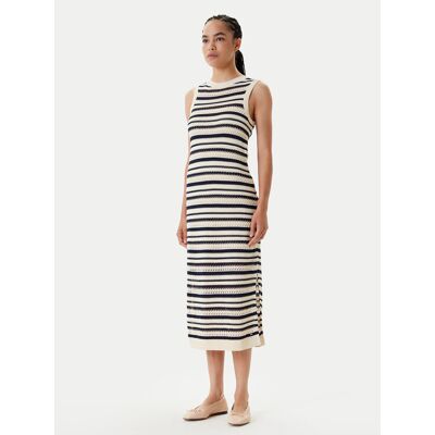 Tommy Hilfiger Strickkleid WW0WW45649 Beige Slim Fit M female Tommy Hilfiger Strickkleid WW0WW45649 Beige Slim Fit M female
