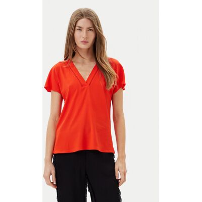 Vero Moda Bluse Bella 10327551 Rot Regular Fit M female Vero Moda Bluse Bella 10327551 Rot Regular Fit M female