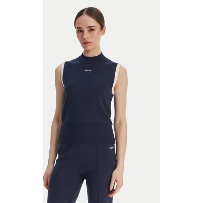 Guess Pullover 181078 Blau Classic Fit XXS female Guess Pullover 181078 Blau Classic Fit XXS female