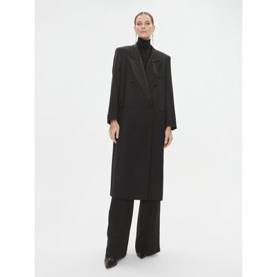 Boss Übergangsmantel Caleco 50504515 Schwarz Regular Fit 40 female Boss Übergangsmantel Caleco 50504515 Schwarz Regular Fit 40 female