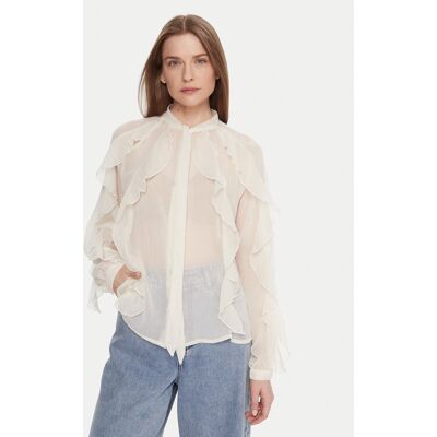 ONLY Hemd Taryn 15360696 Beige Regular Fit XL female ONLY Hemd Taryn 15360696 Beige Regular Fit XL female