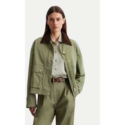 Marc O'Polo Hemdjacke 506 0080 70301 Grün Regular Fit 36 female Marc O'Polo Hemdjacke 506 0080 70301 Grün Regular Fit 36 female