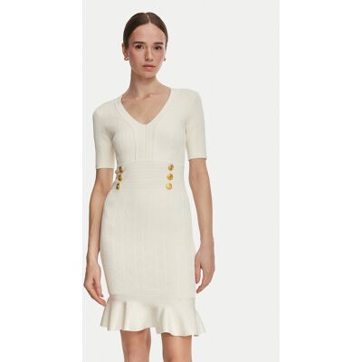 Marciano Guess Strickkleid G6YK18 Z1012 Creme Slim Fit 38 female Marciano Guess Strickkleid G6YK18 Z1012 Creme Slim Fit 38 female