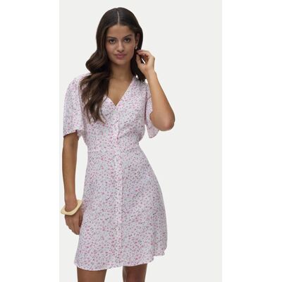 Vero Moda Sommerkleid Alba 10292845 Hellrosa Regular Fit M female Vero Moda Sommerkleid Alba 10292845 Hellrosa Regular Fit M female