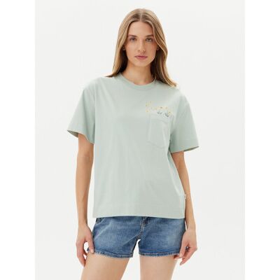 Lee T-Shirt Embroidery Pocket 112363833 Grün Relaxed Fit S female Lee T-Shirt Embroidery Pocket 112363833 Grün Relaxed Fit S female