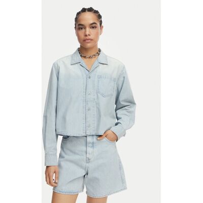 G-Star Raw Jeanshemd Resort D29076-E356 Hellblau Relaxed Fit S female G-Star Raw Jeanshemd Resort D29076-E356 Hellblau Relaxed Fit S female