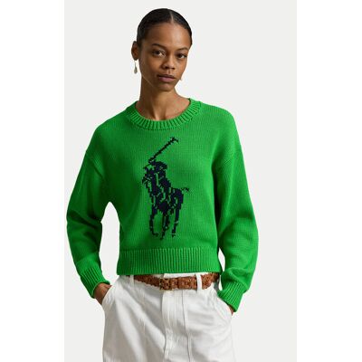 Polo Ralph Lauren Pullover 211A96234003 Grün Relaxed Fit XS female Polo Ralph Lauren Pullover 211A96234003 Grün Relaxed Fit XS female