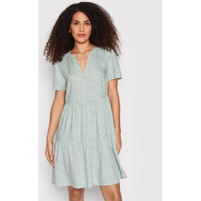 ONLY Kleid für den Alltag Zally 15262674 Grün Relaxed Fit XS female ONLY Kleid für den Alltag Zally 15262674 Grün Relaxed Fit XS female
