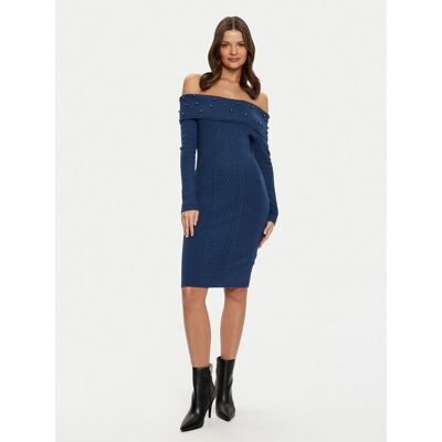 Guess Strickkleid W5RK0G Z2YJ2 Dunkelblau Bodycon Fit S female Guess Strickkleid W5RK0G Z2YJ2 Dunkelblau Bodycon Fit S female
