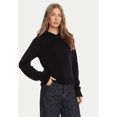 HUGO Pullover Solanu 50545092 Schwarz Regular Fit M female HUGO Pullover Solanu 50545092 Schwarz Regular Fit M female