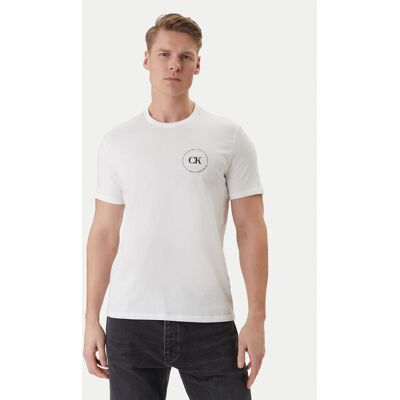 Calvin Klein Jeans T-Shirt LV04RF801G Weiß Regular Fit S male Calvin Klein Jeans T-Shirt LV04RF801G Weiß Regular Fit S male