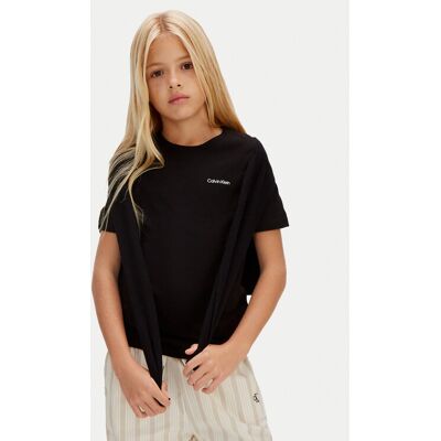 Calvin Klein Jeans T-Shirt IU0IU00683 Schwarz Regular Fit 12 unisex Calvin Klein Jeans T-Shirt IU0IU00683 Schwarz Regular Fit 12 unisex