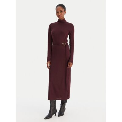 Vero Moda Strickkleid Louisa 10336207 Dunkelrot Loose Fit M female Vero Moda Strickkleid Louisa 10336207 Dunkelrot Loose Fit M female