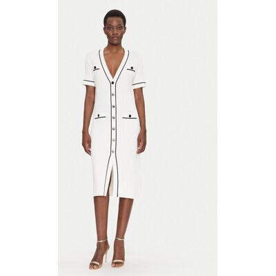 Luisa Spagnoli Strickkleid Candelotto 100004 Écru Regular Fit S female Luisa Spagnoli Strickkleid Candelotto 100004 Écru Regular Fit S female