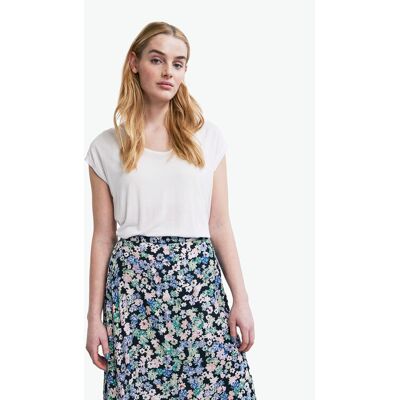 Pieces T-Shirt Billo 17078732 Weiß Loose Fit XS female Pieces T-Shirt Billo 17078732 Weiß Loose Fit XS female