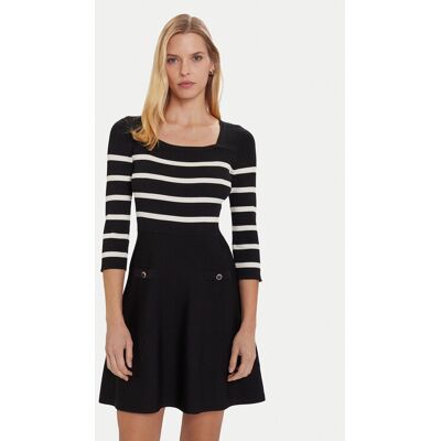 Morgan Strickkleid 252-RMPIA Schwarz Regular Fit M female Morgan Strickkleid 252-RMPIA Schwarz Regular Fit M female