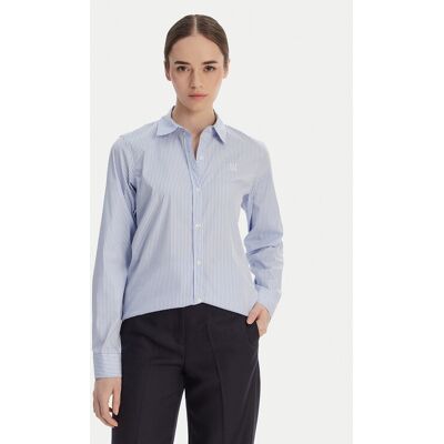HUGO Hemd Essentia 50552601 Hellblau Regular Fit 40 female HUGO Hemd Essentia 50552601 Hellblau Regular Fit 40 female