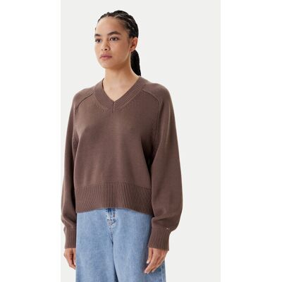 Tommy Hilfiger Pullover WW0WW45700 Braun Regular Fit XXS female Tommy Hilfiger Pullover WW0WW45700 Braun Regular Fit XXS female