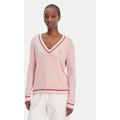 Liu Jo Sport Pullover TA6068 MS49I Rosa Regular Fit S female Liu Jo Sport Pullover TA6068 MS49I Rosa Regular Fit S female