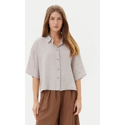 Vero Moda Hemd Linn 10306820 Grau Relaxed Fit M female Vero Moda Hemd Linn 10306820 Grau Relaxed Fit M female