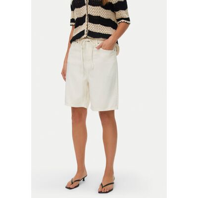 Vero Moda Jeansshorts Villa 10326196 Beige Regular Fit XS female Vero Moda Jeansshorts Villa 10326196 Beige Regular Fit XS female