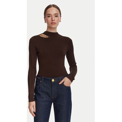 Marciano Guess Pullover G6YR07 Z1060 Braun Slim Fit XXS female Marciano Guess Pullover G6YR07 Z1060 Braun Slim Fit XXS female