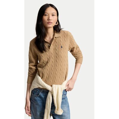 Polo Ralph Lauren Pullover 211972132002 Hellbraun Regular Fit XXL female Polo Ralph Lauren Pullover 211972132002 Hellbraun Regular Fit XXL female
