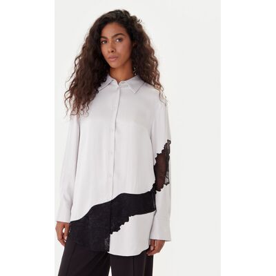 BOSS Hemd Belacey 50546595 Grau Regular Fit 34 female BOSS Hemd Belacey 50546595 Grau Regular Fit 34 female