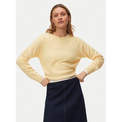Vero Moda Pullover Doffy 10201022 Gelb Regular Fit XXL female Vero Moda Pullover Doffy 10201022 Gelb Regular Fit XXL female