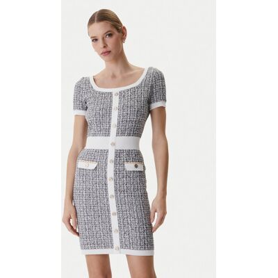 Guess Strickkleid W6RK42 Z0361 Grau Regular Fit S female Guess Strickkleid W6RK42 Z0361 Grau Regular Fit S female
