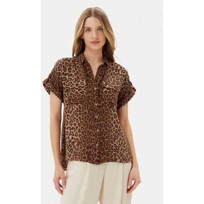 Vero Moda Hemd Bumpy 10331923 Braun Regular Fit S female Vero Moda Hemd Bumpy 10331923 Braun Regular Fit S female