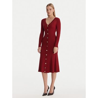 Guess Strickkleid W6RK02 Z3700 Rot Regular Fit S female Guess Strickkleid W6RK02 Z3700 Rot Regular Fit S female