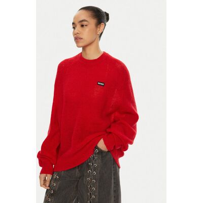 ROTATE Pullover 113769 Rot Regular Fit 40 female ROTATE Pullover 113769 Rot Regular Fit 40 female