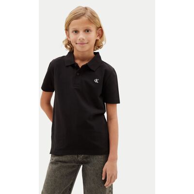 Calvin Klein Jeans Poloshirt LVCKSJB29B Schwarz Regular Fit 14Y unisex Calvin Klein Jeans Poloshirt LVCKSJB29B Schwarz Regular Fit 14Y unisex