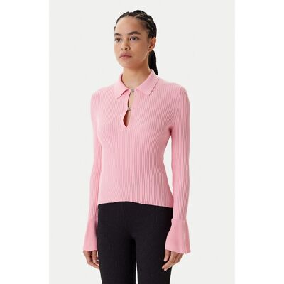 HUGO Pullover Sharro 50542608 Rosa Slim Fit S female HUGO Pullover Sharro 50542608 Rosa Slim Fit S female