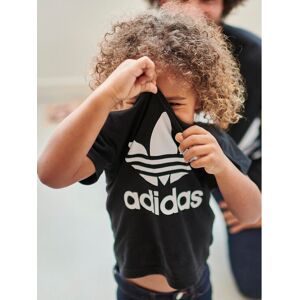 adidas T-Shirt Trefoil DV2829 Schwarz Regular Fit 0_3M female adidas T-Shirt Trefoil DV2829 Schwarz Regular Fit 0_3M female