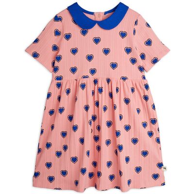 MINI RODINI Kleid für den Alltag 2525011028 Rosa Regular Fit 92_98 female MINI RODINI Kleid für den Alltag 2525011028 Rosa Regular Fit 92_98 female