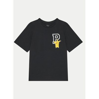 NAME IT T-Shirt 13238582 Schwarz Regular Fit 134_140 unisex NAME IT T-Shirt 13238582 Schwarz Regular Fit 134_140 unisex