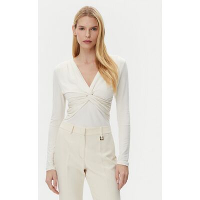 BOSS Bluse Eulori 50534546 Beige Slim Fit M female BOSS Bluse Eulori 50534546 Beige Slim Fit M female