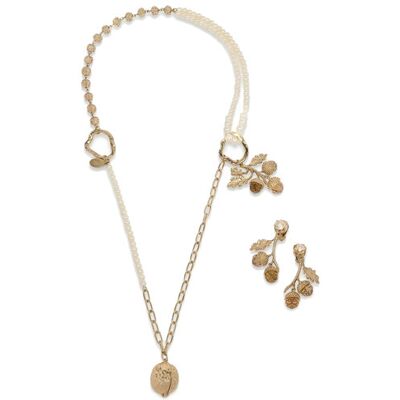 Weekend Max Mara Schmuckset Halskette und Ohrringe 2615751104650 Goldfarben NOSIZE female Weekend Max Mara Schmuckset Halskette und Ohrringe 2615751104650 Goldfarben NOSIZE female